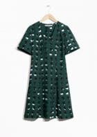 Other Stories Spackle Print Dress