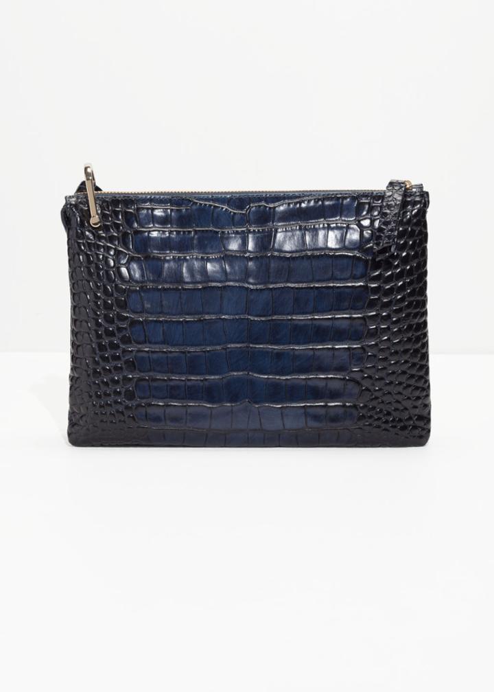 Other Stories Medium D-ring Crossbody - Blue