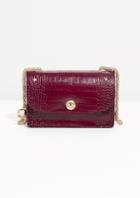 Other Stories Gold-tone Chain Small Leather Bag