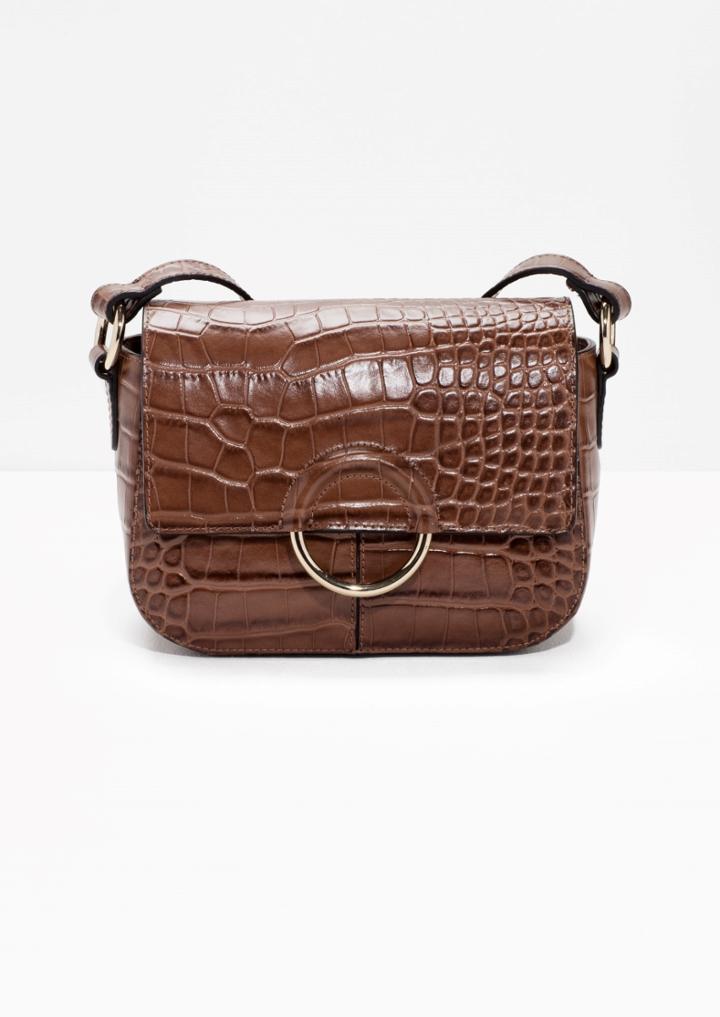 Other Stories Croco Embossed Mini Bag