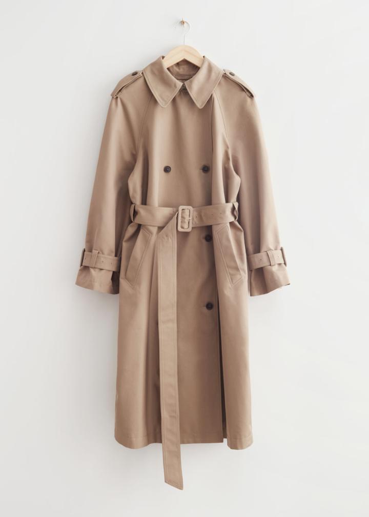 Other Stories Classic Trench Coat - Beige