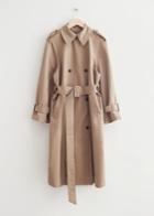Other Stories Classic Trench Coat - Beige