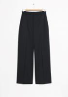 Other Stories Wide Leg Wool Trousers