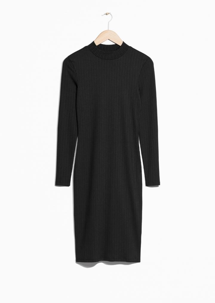 Other Stories Tight Rib Dress