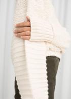 Other Stories Mixed Texture Wool Sweater - White