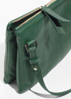 Other Stories Small D-ring Crossbody Bag - Green