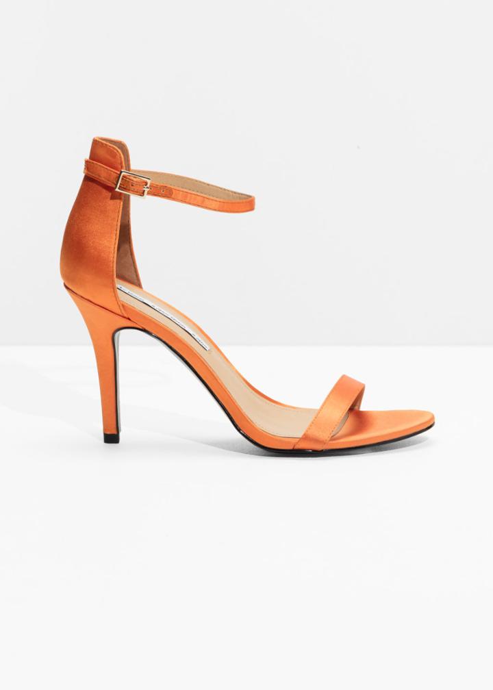 Other Stories Two Strap Sandals - Orange