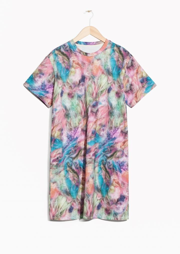 Other Stories Shoplifter Tuft Call T-shirt Dress