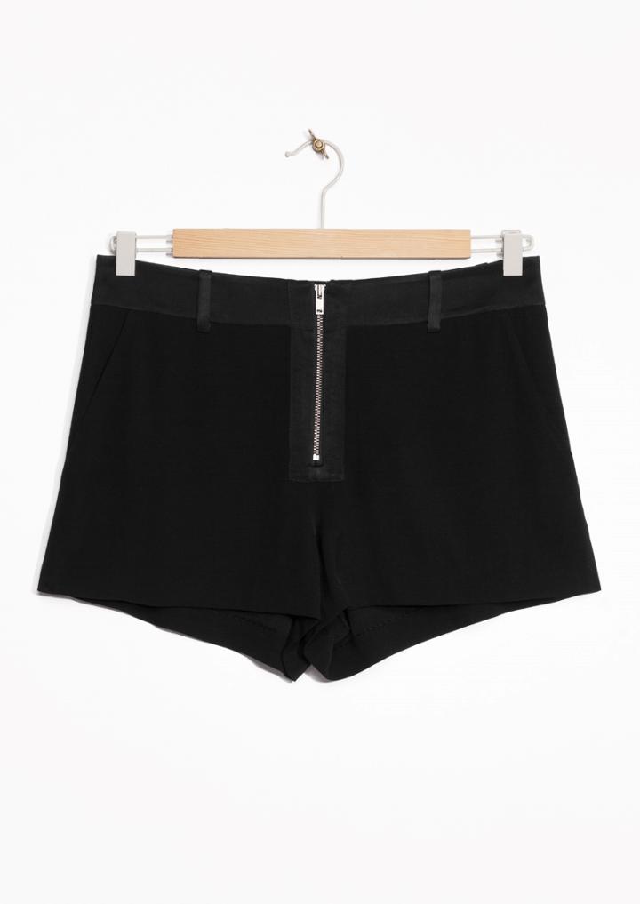 Other Stories Zipped Shorts
