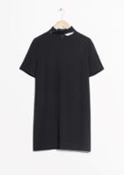 Other Stories Stitched Collar T-shirt Dress