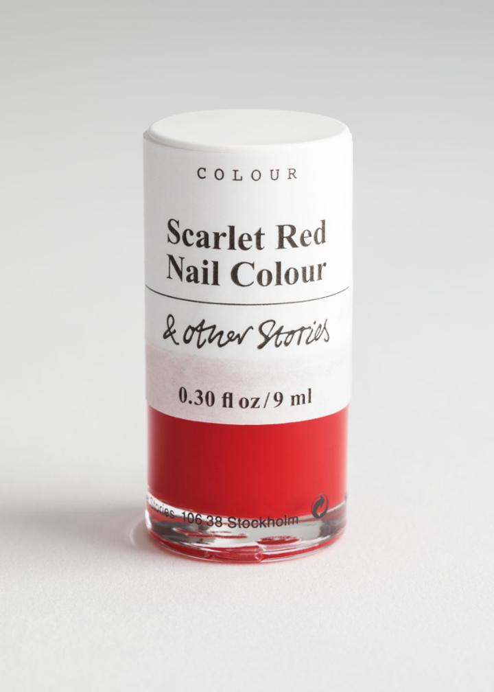 Other Stories Nail Colour - Red