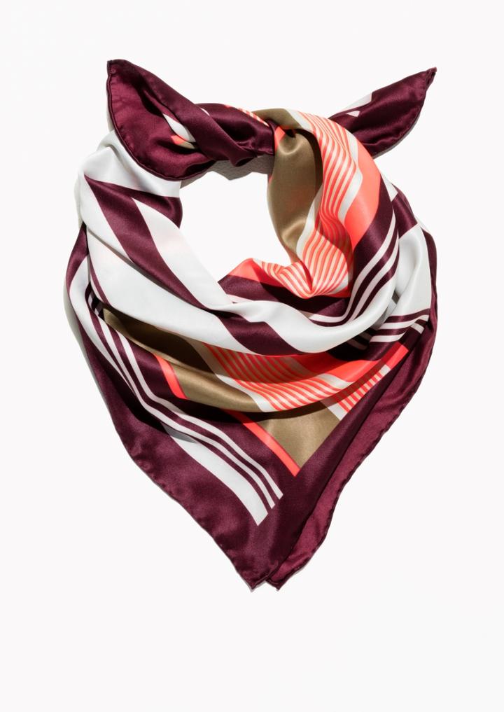 Other Stories Striped Scarf
