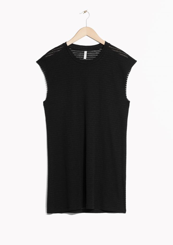 Other Stories Ribbed T-shirt Dress