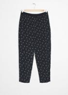 Other Stories Cropped Trousers - Black