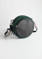 Other Stories Duo Pocket Circle Crossbody - Green
