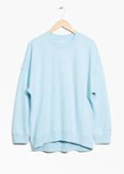 Other Stories Cotton Sweater - Turquoise