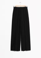 Other Stories Wide Flare Trousers