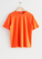 Other Stories Wide Sleeve Crewneck T-shirt - Orange