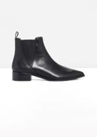 Other Stories Leather Chelsea Boots