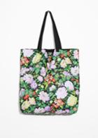 Other Stories Floral Tote - Green
