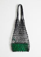 Other Stories Woven Net Bag - Black