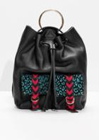 Other Stories Embellished Leather Backpack