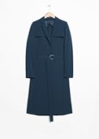 Other Stories Trench Coat - Blue