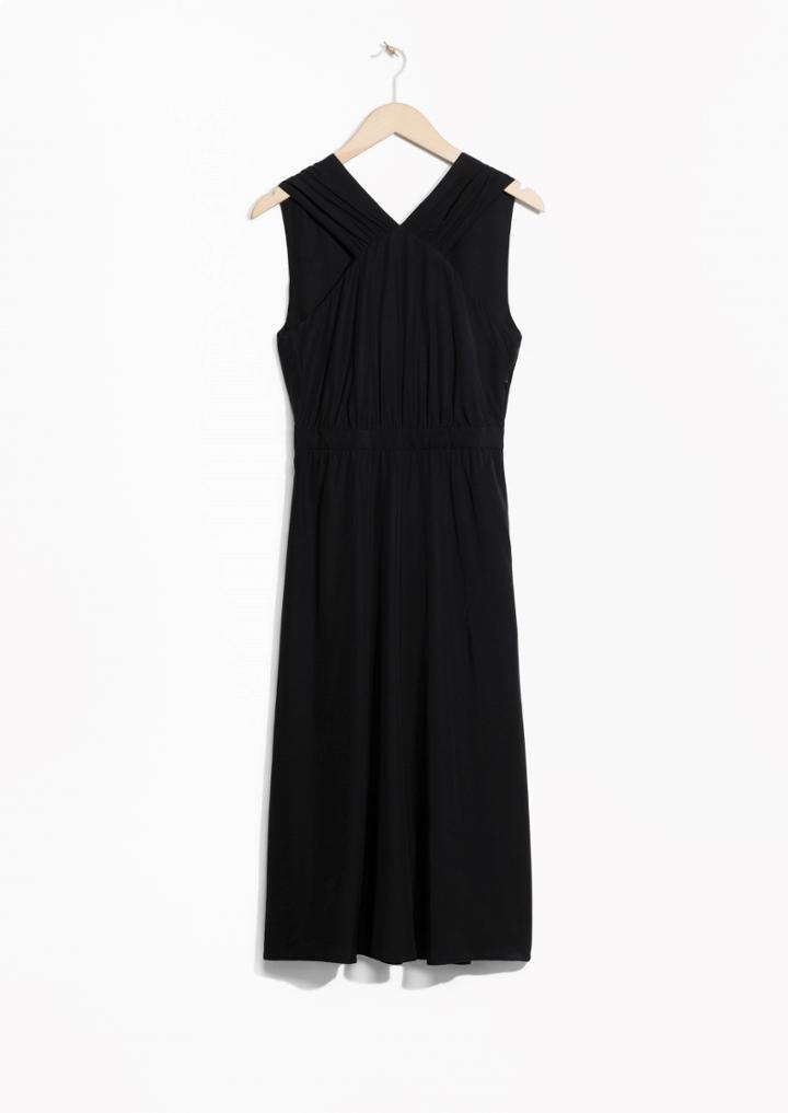 Other Stories Cross Front Dress