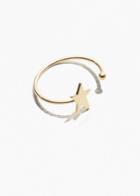 Other Stories Starlet Open Ring - Gold
