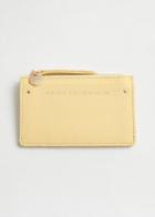 Other Stories Leather Card Wallet - Yellow