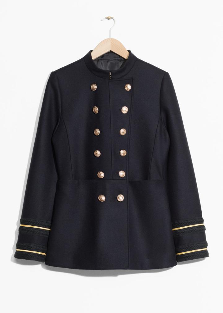 Other Stories Captain Coat - Blue
