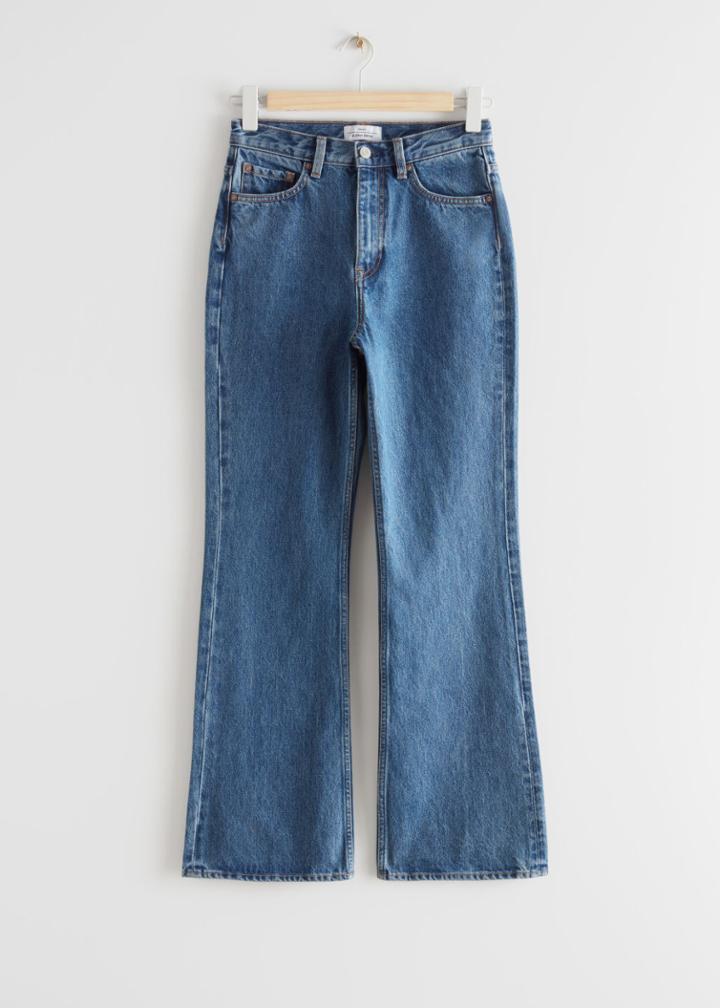 Other Stories Mood Cut Jeans - Blue