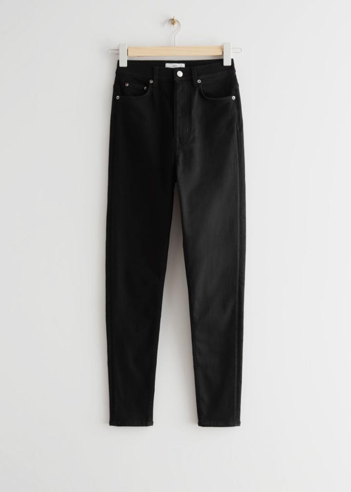Other Stories Superb Cut Jeans - Black