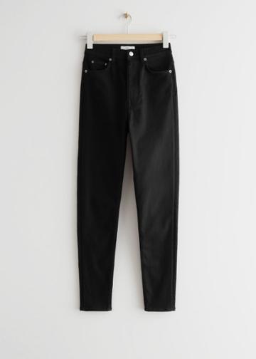 Other Stories Superb Cut Jeans - Black