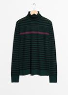 Other Stories Turtleneck Sweater - Green