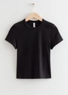 Other Stories Fitted T-shirt - Black
