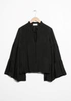 Other Stories Oversized Sleeve Blouse