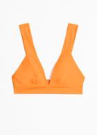 Other Stories V-cut Bikini Top - Orange