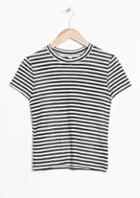 Other Stories Sheer Striped T-shirt