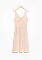 Other Stories Mesh Finish Dress