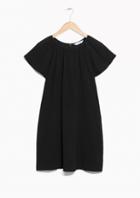 Other Stories Gathered Neck Tunic Dress