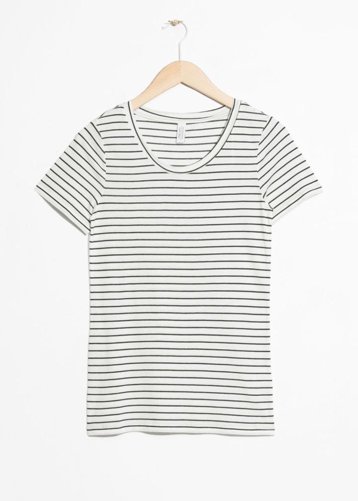 Other Stories Fitted Tee - Black