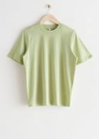 Other Stories Wide Sleeve Crewneck T-shirt - Green
