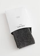 Other Stories Glitter Lurex Tights - Black