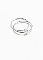 Other Stories Heart Ring - Silver