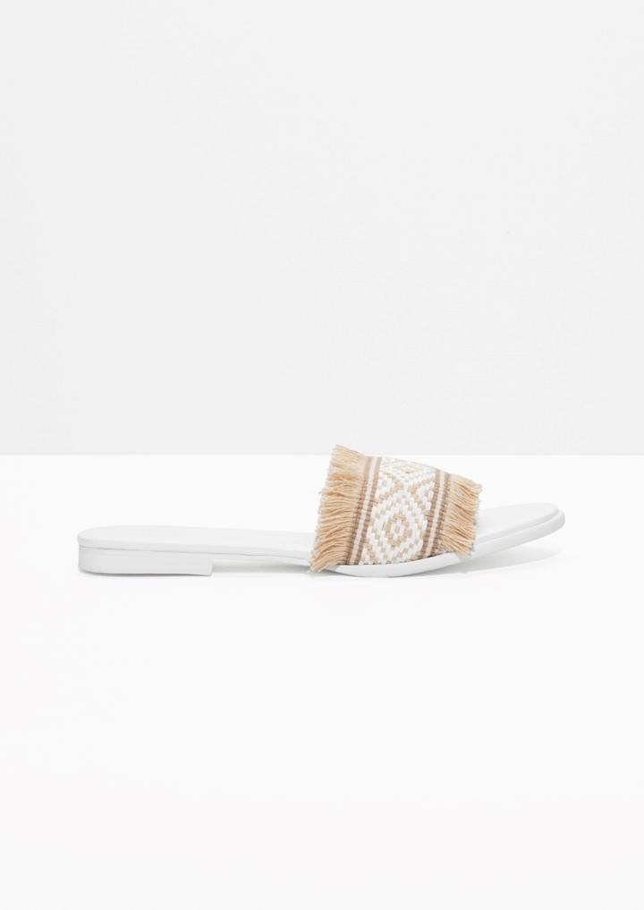 Other Stories Fringey Sandals