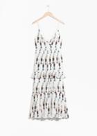 Other Stories Frill Dress - White