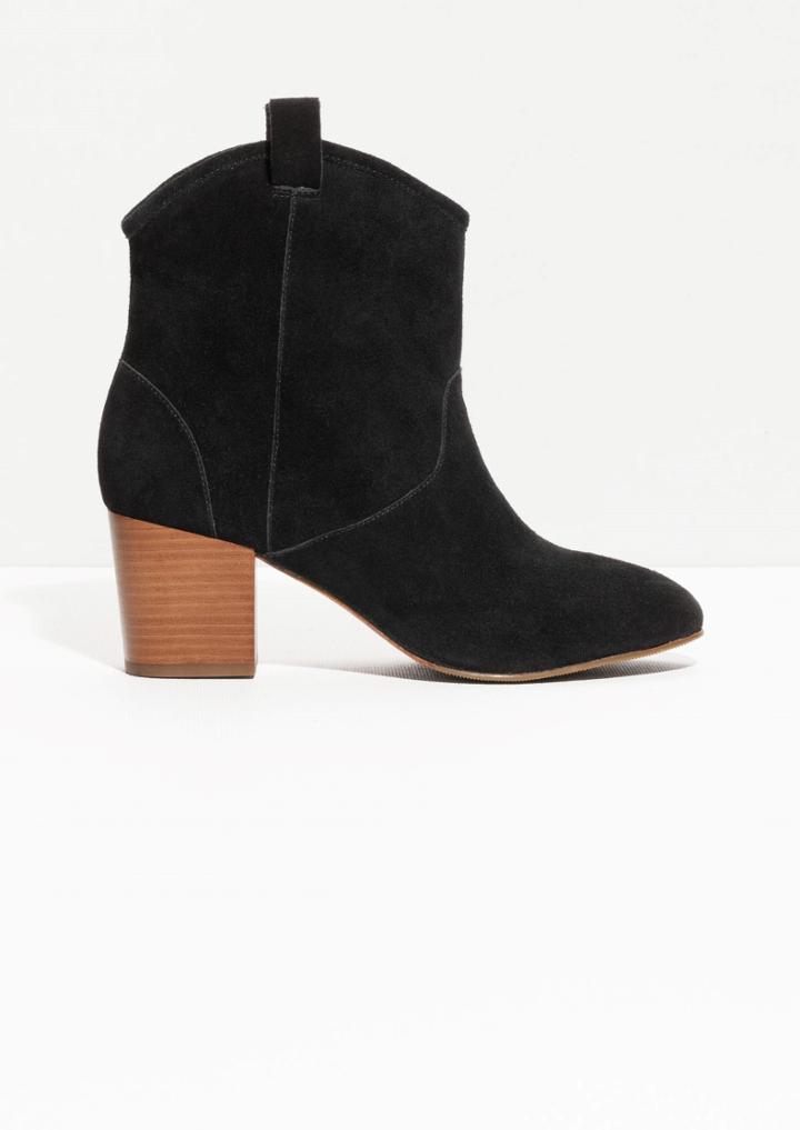 Other Stories Suede Boots