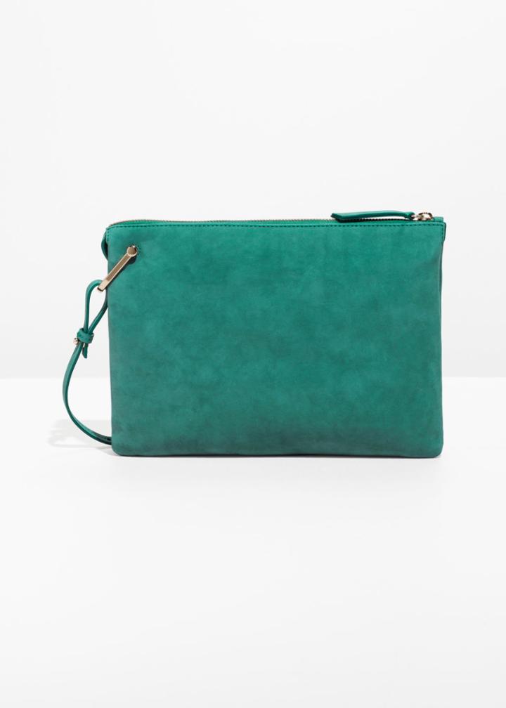 Other Stories Medium D-ring Crossbody - Green