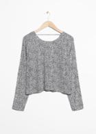 Other Stories V-cut Back Sweater - White